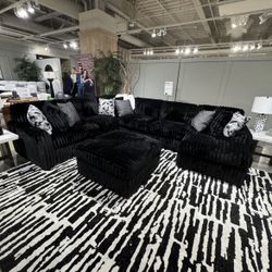 Brand New Ashley’s Midnight Madness Sectional