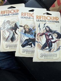Riftbound Spiritforged Booster Packs