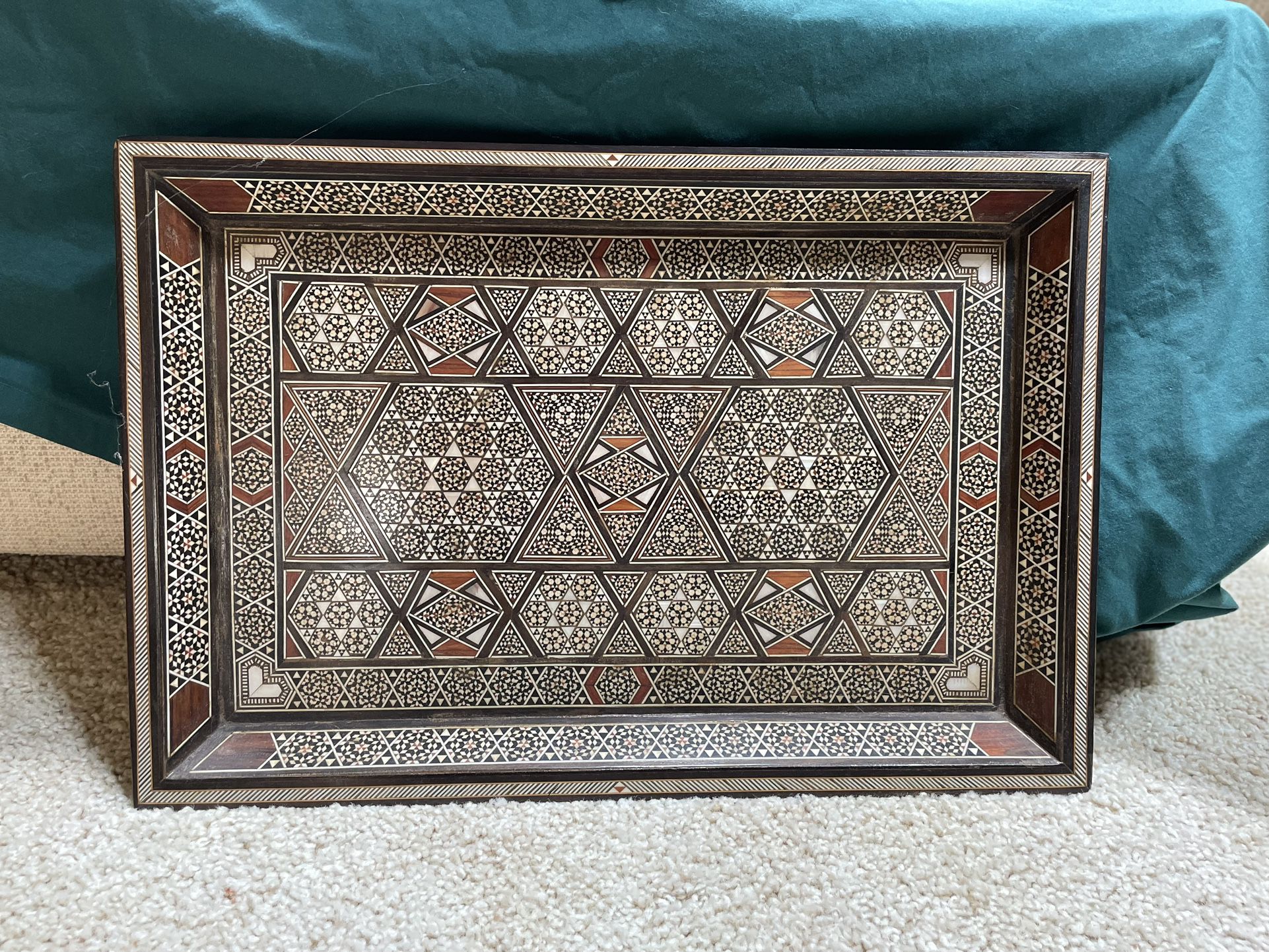 Vintage Syrian Serving Tray