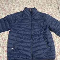 Blue Puffer Jacket