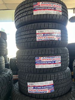 Vendo 235/45/R18 las 4 llantas American por $310