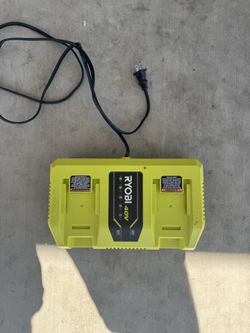 40v Ryobi Dual Rapid Charger
