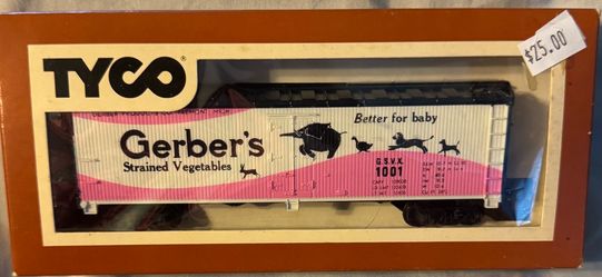 TYCO Gerber's train car