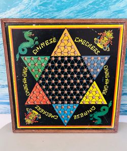 1938 Chinese checkers board $25