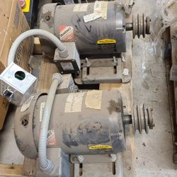 Baldor 3phase 1.5hp Motors