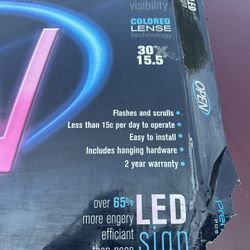 Premier Open Light Up Sign 