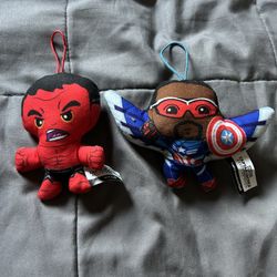 McDonalds Captain America Movie Plushies 