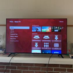 TCL 40” LED Smart Roku TV 