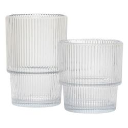 Anchor Hocking 16-piece Stackable Drinkware Set