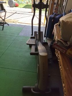 Gold Gym Eliptical Stepper exercise