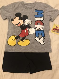Mickey Mouse outfit 2 pieces