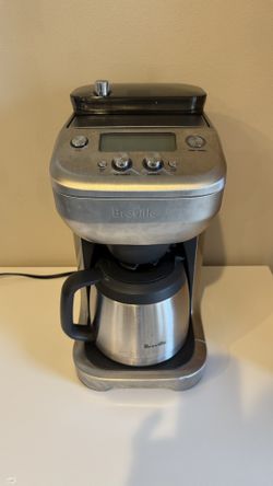 Breville  Grind Control Coffee Maker With Grinder, Brushed Stainless Steel, Thermal Carafe