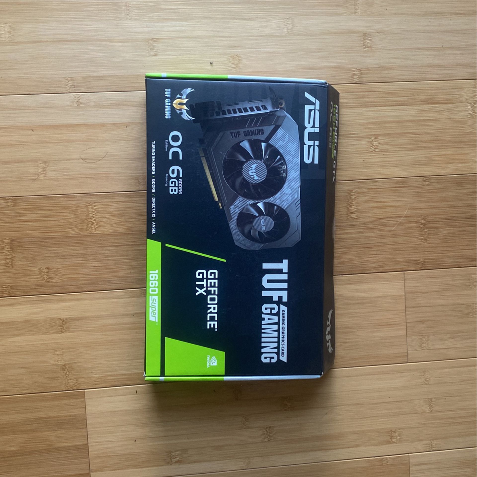 Asus GTX 1660 Super Nvidia