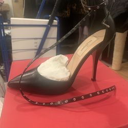 black Valentino Garavani Rockstud ankle strap pumps (willing To Trade For E-bike Or E-Scooter Or Electric Drumset!!!)