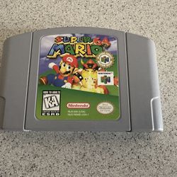 Super Mario 64 Nintendo N64 Video Game