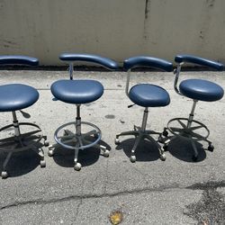 Professional Dental Operator & Assistant Stools Excellent Condition (Set or Individual)