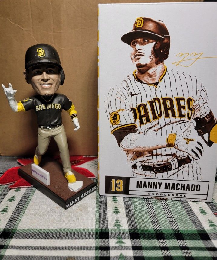 Manny Machado Padres Bobbleheads