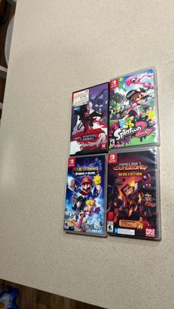 Nintendo switch games used