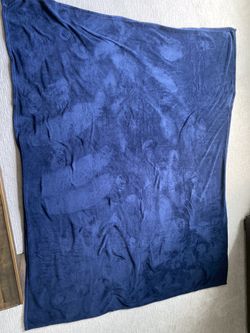 Blue Fleece Blankets (set of 4) 