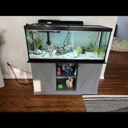 75 Gallon Fish Tank With Cabinets 