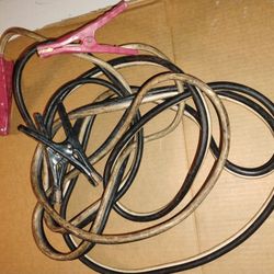 Heavy Duty Jumper Cables 12 Foot Long Cars Trucks Vans Boats 