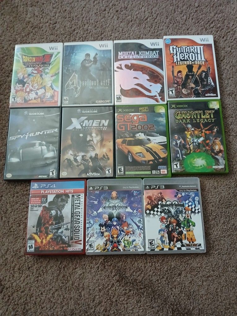 Assorted Games Lot