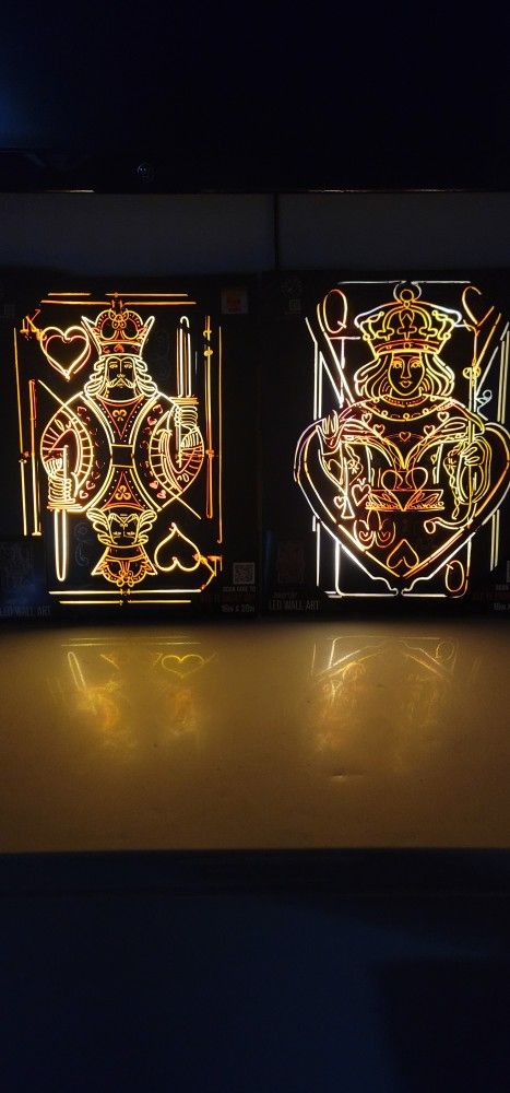 Light Up Canvas Man Cave