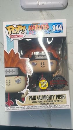 Funko Pop Naruto Pain Almighty Push 944 Glow in the Dark