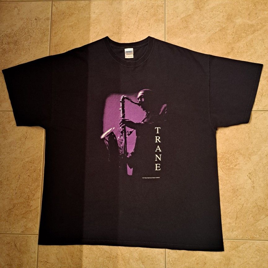90s JOHN COLTRANE Tシャツ Gear inc BLACK 1991年Gear inc