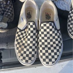 Vans Checkerboard Sneaks Size 12 For Men