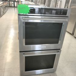 KITCHEN AID STAINLESS STEEL DOUBLE WALL OVENS CONVECTION for Sale in  Glendora, CA - OfferUp