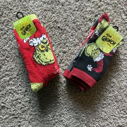 The Grinch Holiday Socks