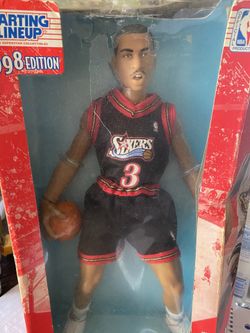 98 Allen Iverson Doll never opened. Bought in NYC on 9/11/2001