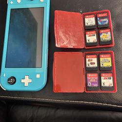 Nintendo Switch Lite With 8 Games Bundle ($130 Only Console)