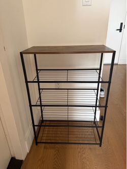 12 pair shoe rack