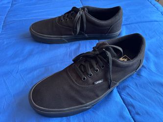 Vans Low-Top Canvas Sneakers All Black