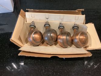 BRONZE 2” furniture wheel VINTAGE SET OF 4