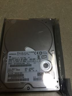 New Hitachi Deskstar 250gb hard drive