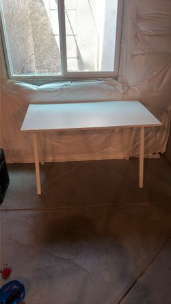 IKEA white desk