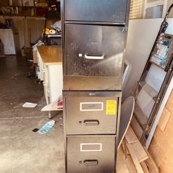 Two Office File Cabinet 