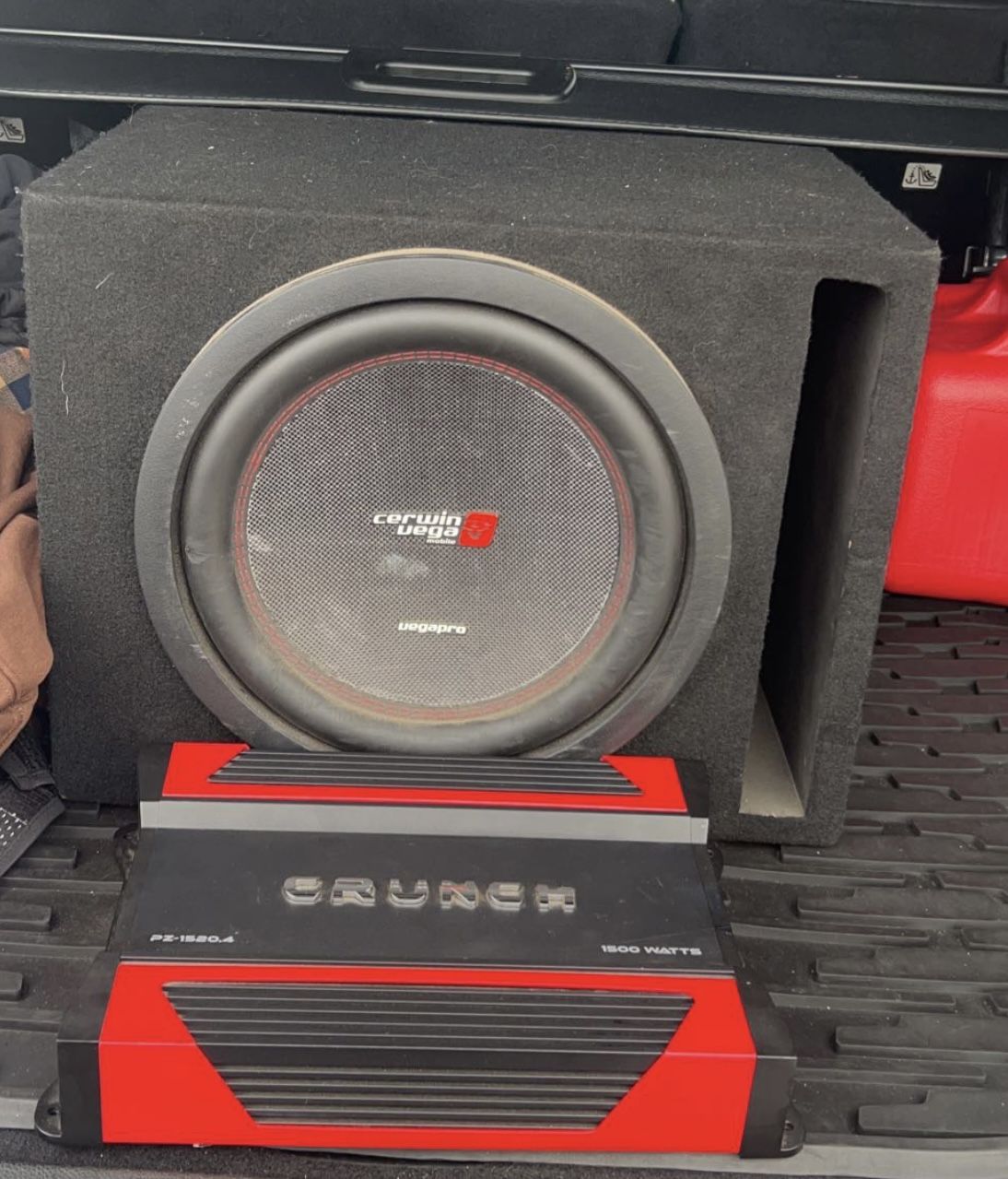 Crunch Amp + Crewing Vega Wegapro