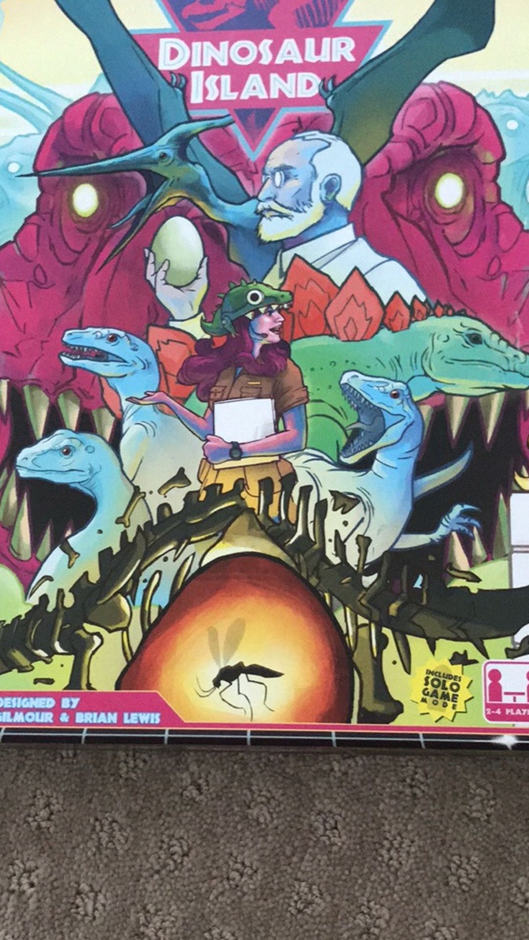 Dinosaur Island Board Game