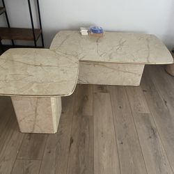 Coffee And End Table Vintage 