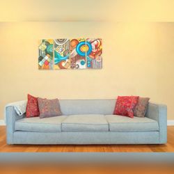 CB2 Light Gray Fabric 3 Seat Sofa (2 of Them) - Good - Milpitas, CA