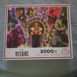 CEACO - Disney "Villans" 2000 Puzzle Piece 
