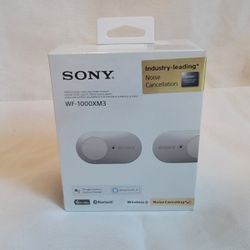 Sony Industry Leading Noise Canceling Earbuds