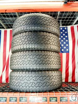 ✅ LT275/60R20 GOODYEAR WRANGLER TRAILRUNNER A/T GMC SIERRA SILVERADO DENALI F150 RAM 1500 RAM2500 F250 RAM3500 F350 275 60 20 USED TIRES