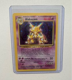 Pokémon Alakazam 1999 base set