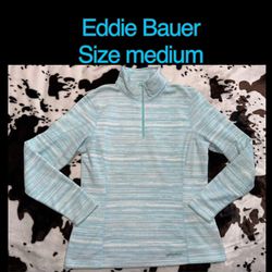 Women’s Medium Eddie Bauer Fleece Jacket 