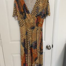 NEW - VENUS  Wrap Maxi Dress – Size M